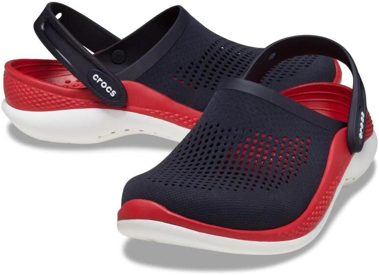Сабо, клоги крокс Crocs LITERIDE 360 CLOG колір чорний.
