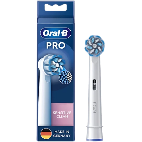 Насадка для електричної зубної щітки Oral-B EB60X Pro Sensitive Clean White (1 шт.)