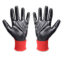 Рукавички маслобензостійкі (10 пар) з нітриловим покриттям (Розмір 10) EN388 4121X (в-во S.I.L. SL11.182798-10, фото 4