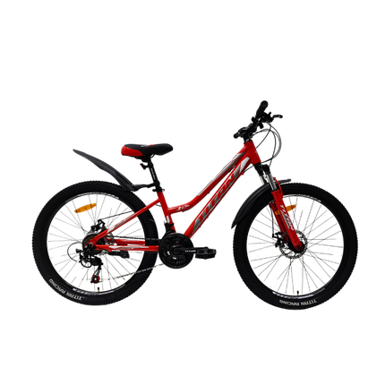 Titan Велосипед Titan BEST MATE 2024 26"13" Червоний-Сірий-Білий, фото 3