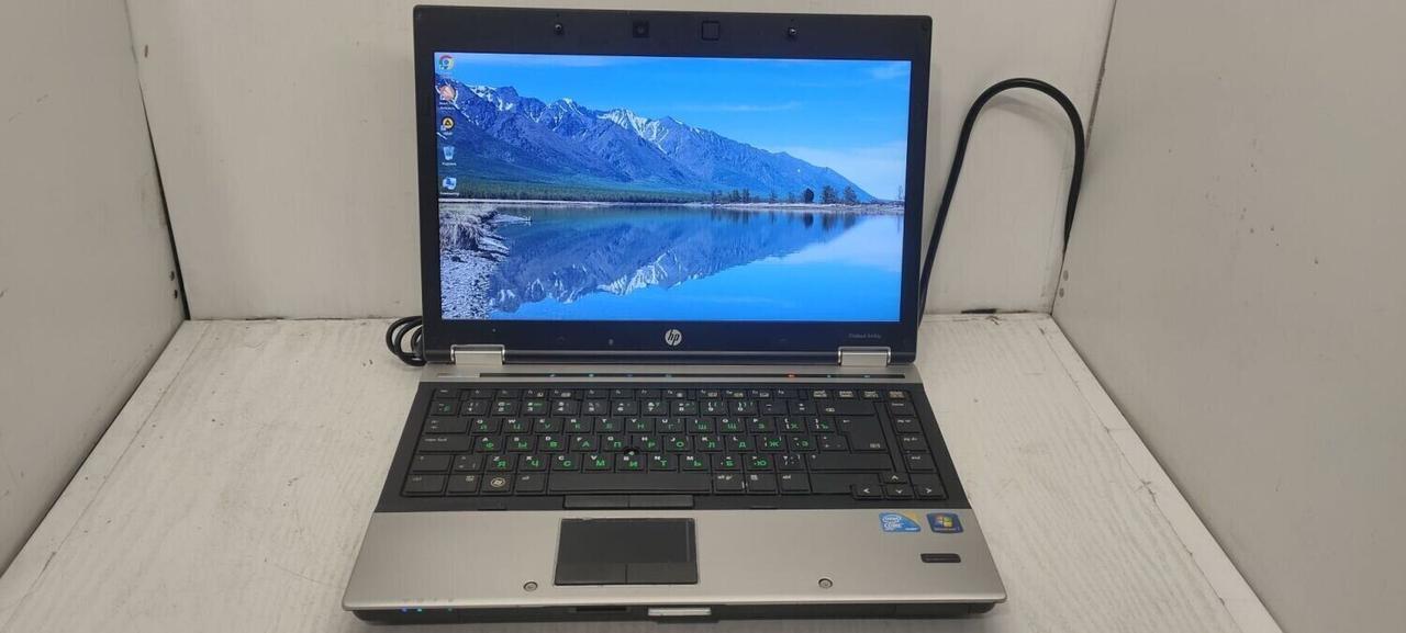 Б/в Ноутбук HP EliteBook 8440p 14" 1600x900| Core i5-520M| 4 GB RAM| 320 GB HDD| NVS 3100M 512MB