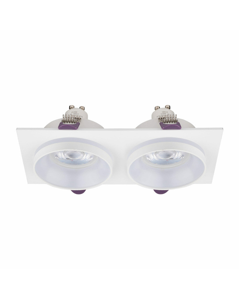 Точковий світильник TK Lighting 6924 Jet GU10 2x10W IP20 Wh, фото 1