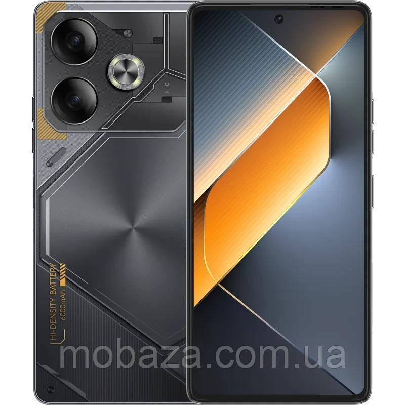 Смартфон Tecno Pova 6 (LI7) 8/256GB Meteorite Grey (4894947019050)