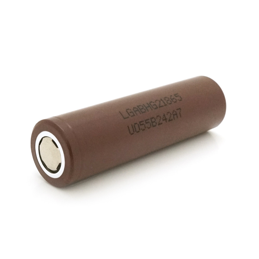 Акумулятор 18650 Li-Ion LG LGDBHG21865-HG2, 3000mAh, 20A, 4.2 / 3.6 / 2.5V, BROWN, PVC BOX