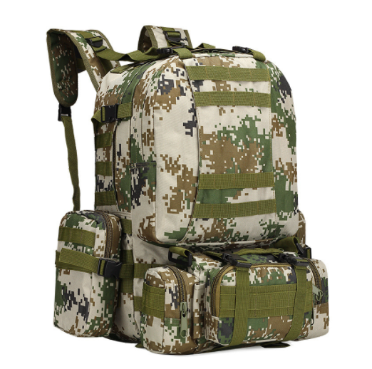 Тактичний похідний рюкзак Solve на 56 л D3-GGL-411 світлий піксель PeremogaUA, фото 1