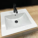 Умивальник (раковина) VBI FERRARA 50 WHITE врізний, фото 4