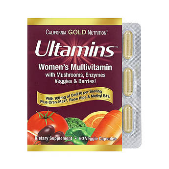 Ultamins Wooman Multivitamin - 60 vcaps