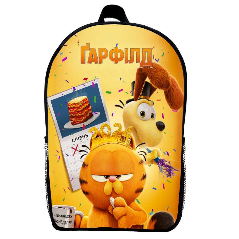 Рюкзак Гарфілд дитячий (Gear bag Gar mini 02) чорний, 29 х 21 х 9 см, фото 1