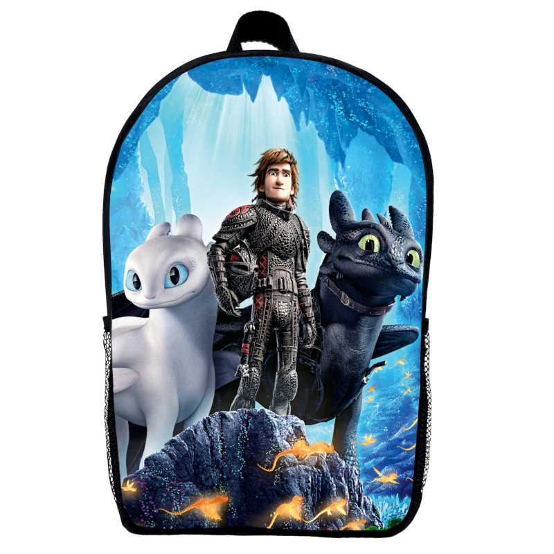 Рюкзак Як приборкати дракона дитячий (Gear bag Беззубик mini 06) чорний, 29 х 21 х 9 см, фото 1