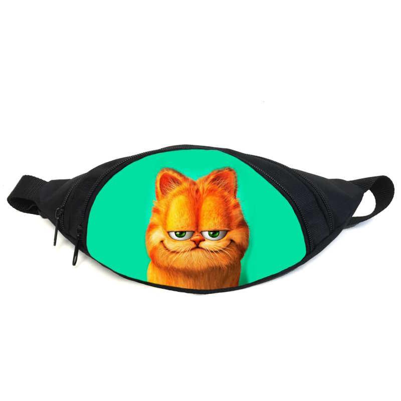 Поясна сумка бананка Гарфілд (GB Gar-01) Gear Bag чорна