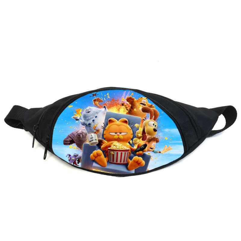 Поясна сумка бананка Гарфілд (GB Gar-02) Gear Bag чорна