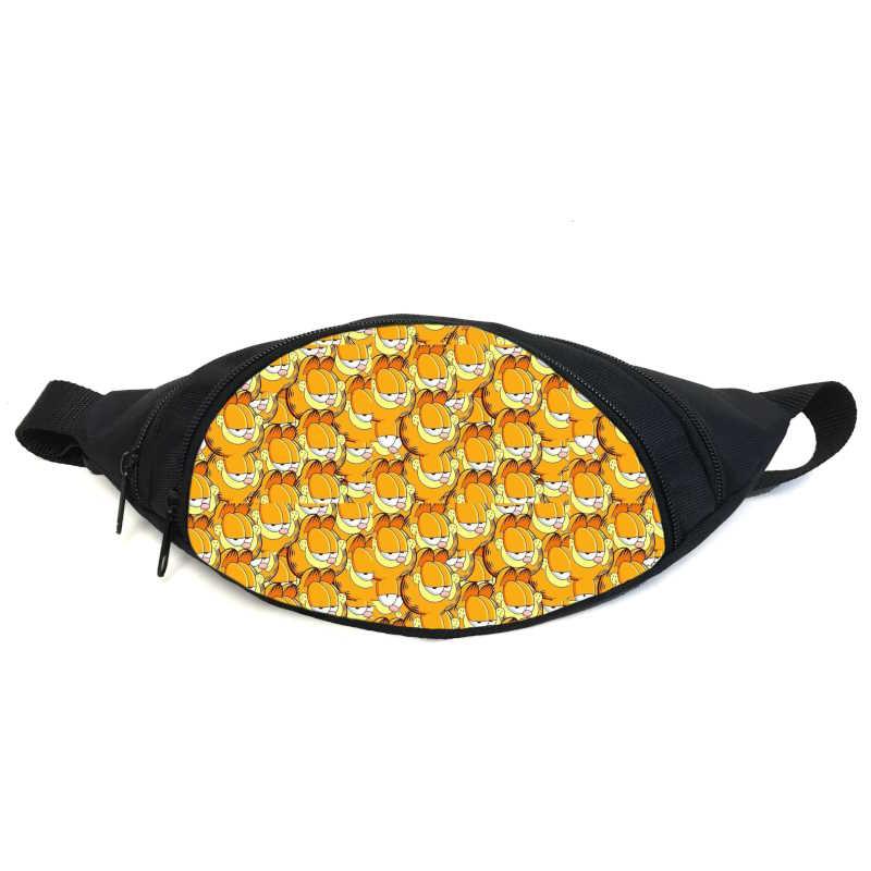 Поясна сумка бананка Гарфілд (GB Gar-05) Gear Bag чорна