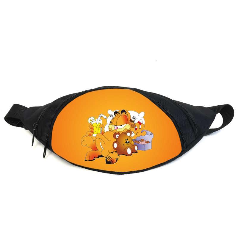 Поясна сумка бананка Гарфілд (GB Gar-07) Gear Bag чорна
