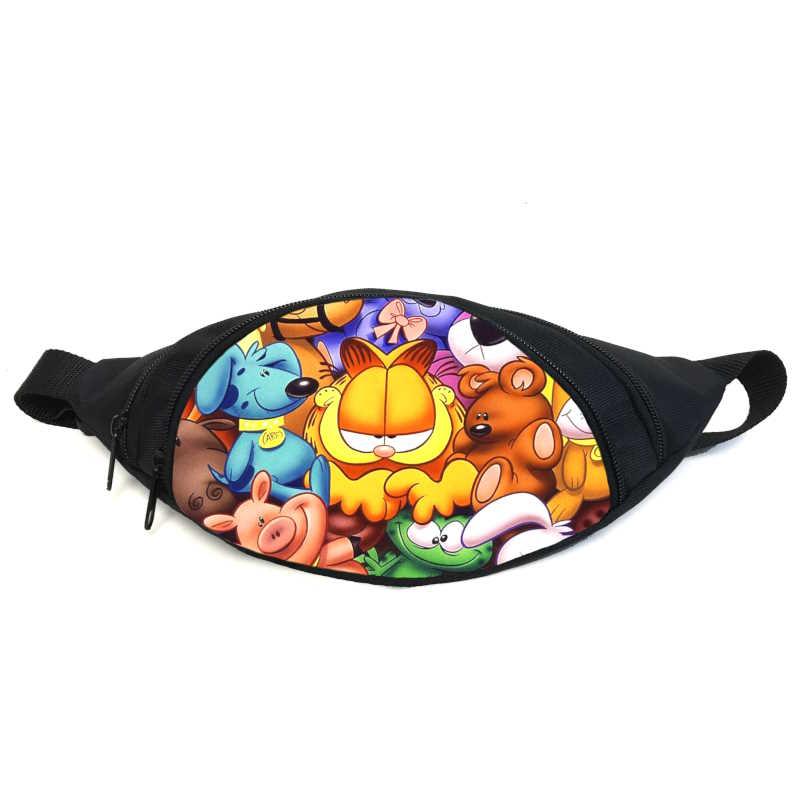 Поясна сумка бананка Гарфілд (GB Gar-010) Gear Bag чорна