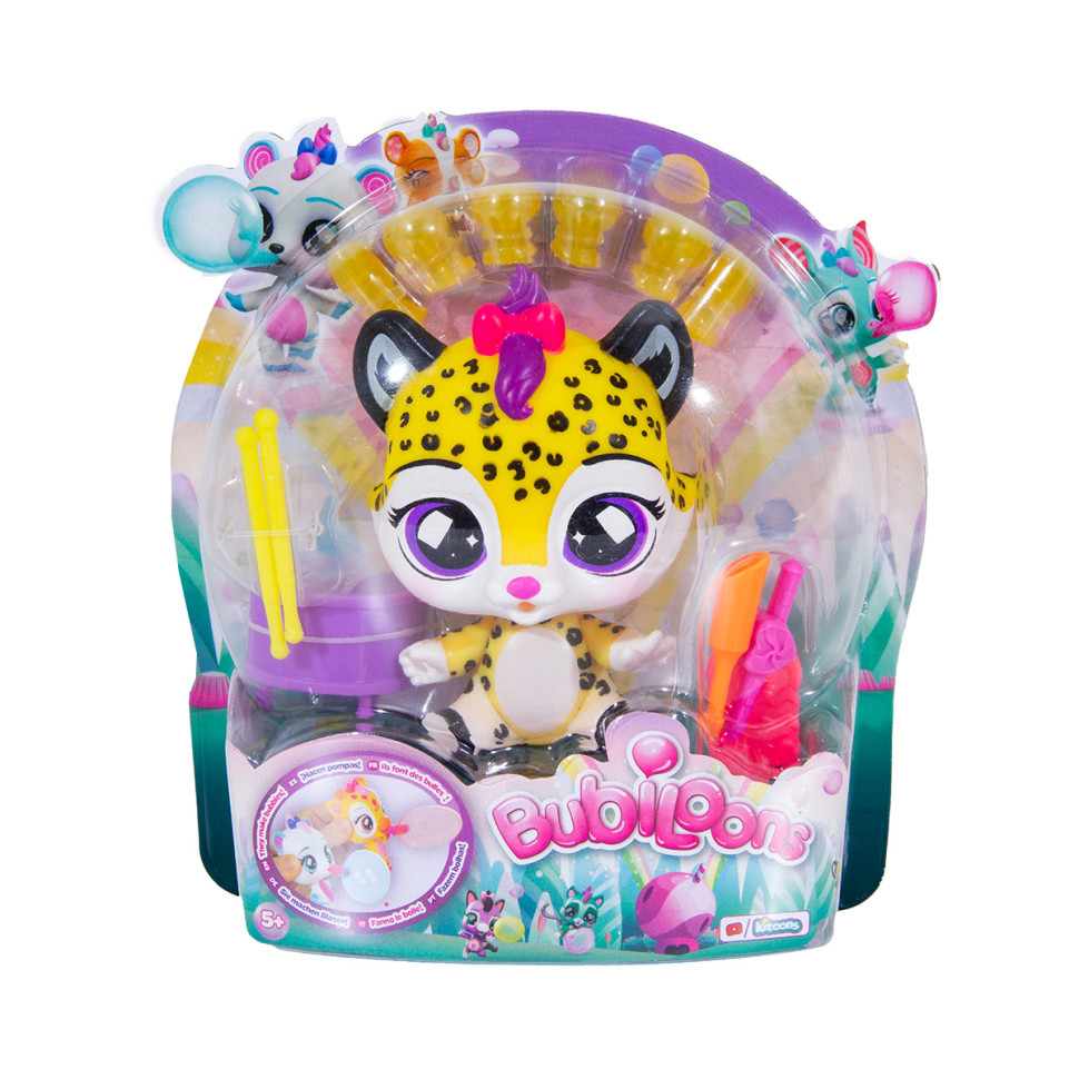 Ігровий набір Леопард Роксі Bubiloons 85626 фігурка, аксесуари, кульки, фото 1
