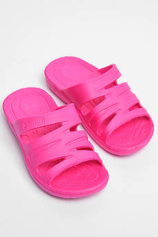 Шльопки дитячі для дівчинки піна рожевого кольору 181211M