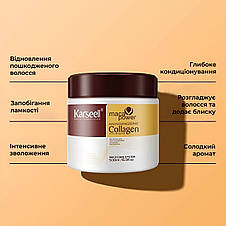 Набір для догляду за волоссям Karseell Original Маска шампунь кондиціонер і олія для волосся Argan BNC, фото 3