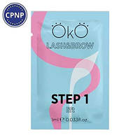 Средство для ламинирования ресниц OKO STEP 1 LIFT, 1 мл