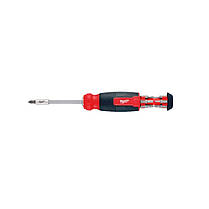 Викрутка TORX (Т40-Т6) РН1,2 1/4" 14шт зі змінними вставками MILWAUKEE 4932492810, фото 3