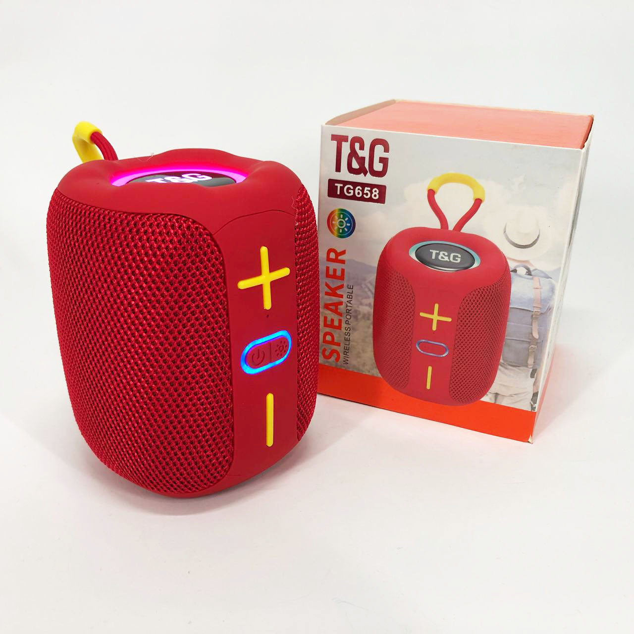 Bluetooth стерео колонка з радіо TG658, Бездротова колонка, Блютуз колонка HL-755 з флешкою