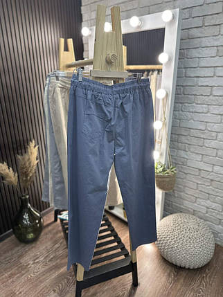 Шикарні жіночі штани, тканина "Котон" 60, 62, 64, 66, 68, 70 розмір 60, фото 2