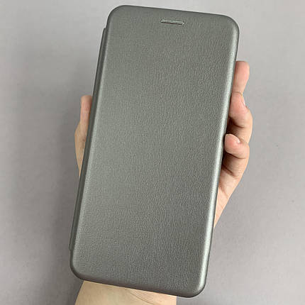 Чохол-книга для Xiaomi Redmi 9T книжка з підставкою на телефон сяомі редмі 9т сіра stn, фото 1