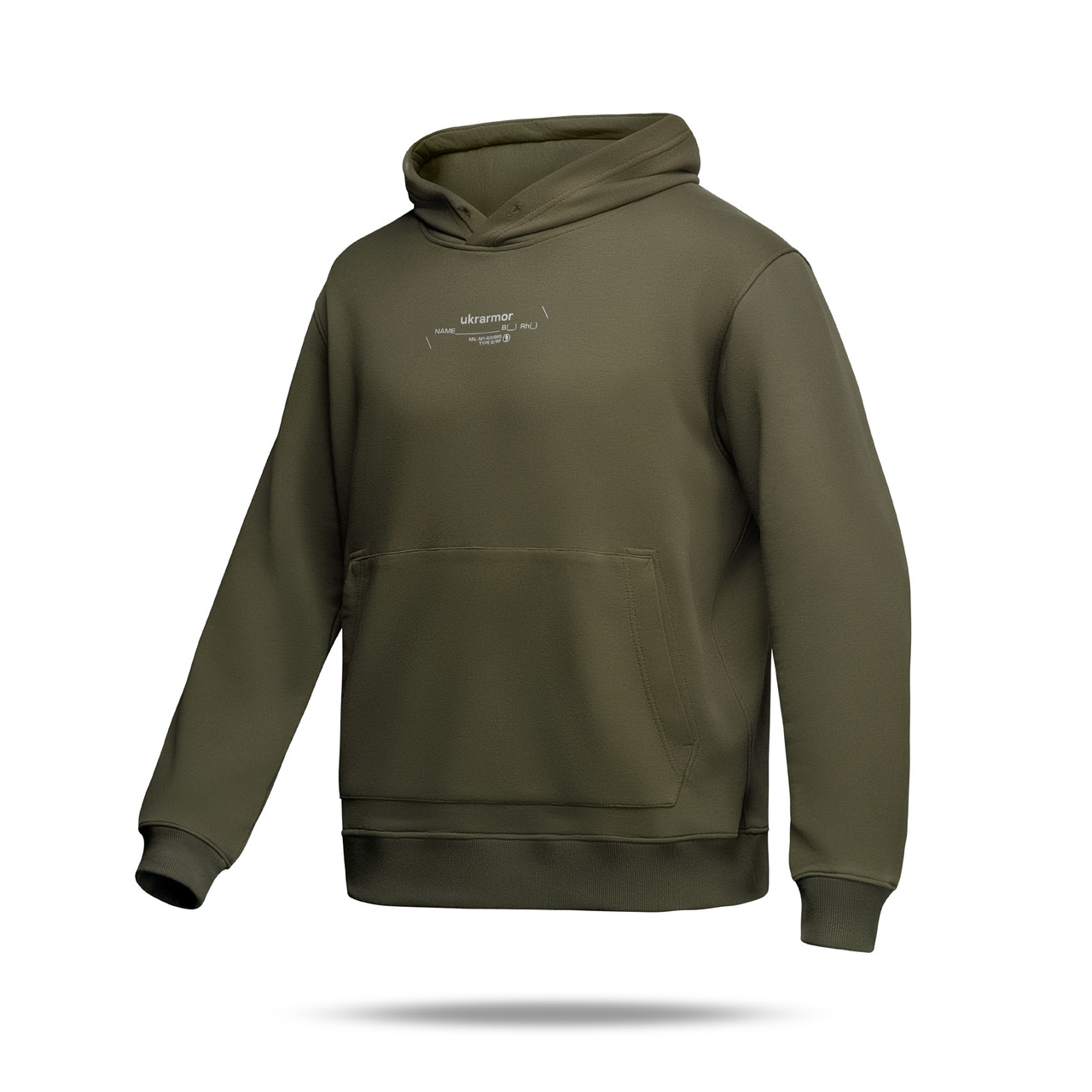 Худі M1 Mono колекція NAME. Олива / Ranger green. Розмір S