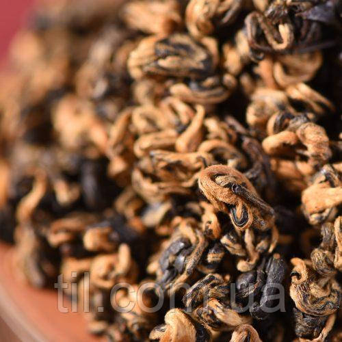 Чорний чай Yunnan Golden Snail Bud "Jing Luo Ya" Dian Hong Black Tea збір 2025