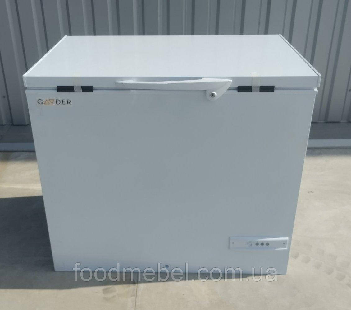 Морозильна скриня Gooder UED 360 D/S з глубуча кришка замок кошика 984х695х895 мм