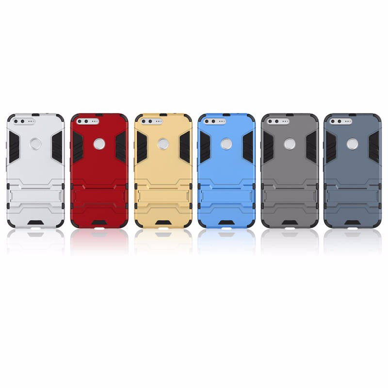 PC + TPU чохол Metal armor для Google Pixel (6 кольорів)