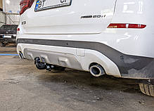 Фаркоп BMW X3 G01 F93 2018- (БМВ Х3) без підрізу бампера, фото 6