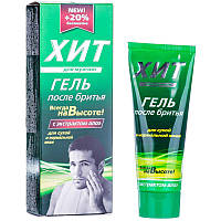 Гель після гоління «ХІТ» for men з алое для сухої та нормальної шкіри TM Aromat