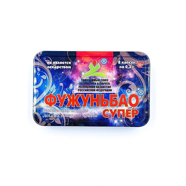 Фужуньйо Супер таблетки для чоловічої потенції 8 шт.