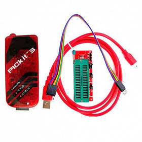 USB Програматор PICkit3 PIC контролерів, мікросхем пам'яті EEPROM і ключів KeeLOQ