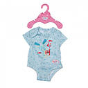 Одяг для ляльки BABY born - Боді S2 (блакитне) 830130-2, фото 3