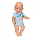 Одяг для ляльки BABY born - Боді S2 (блакитне) 830130-2, фото 4