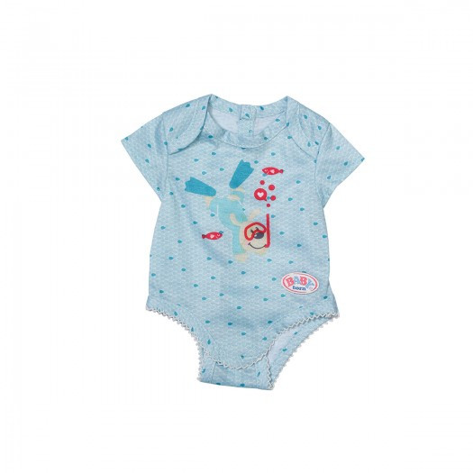Одяг для ляльки BABY born - Боді S2 (блакитне) 830130-2