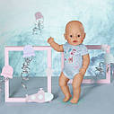 Одяг для ляльки BABY born - Боді S2 (блакитне) 830130-2, фото 5