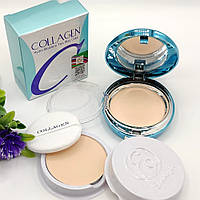 Колагенова пудра зі змінним блоком Enough Collagen Hydro Moisture Two Way Cake Powder