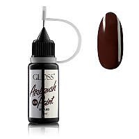 Фарба для аерографа GLOSS Airbrush Paint 028 коричнево-бордова, 12 мл