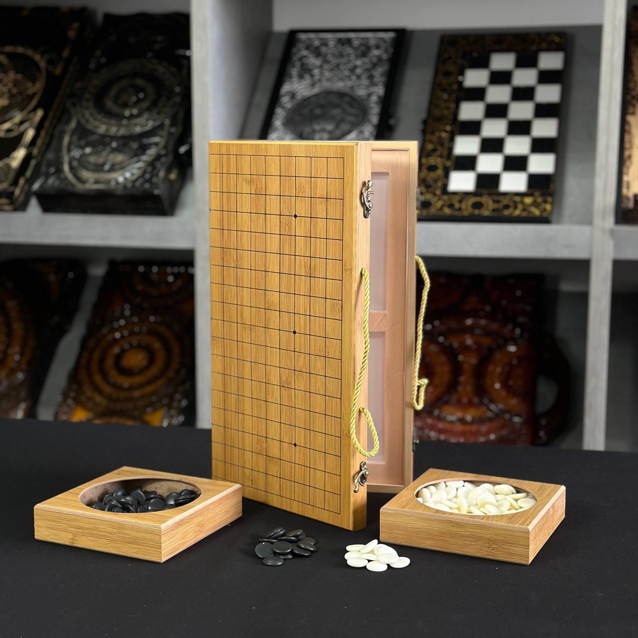 Гра Го китайська настільна гра 44х24 см, фото 1