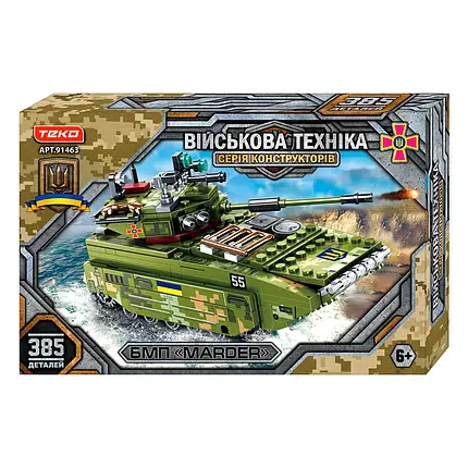 Конструктор Teko Військова техніка БМП 385 деталей, 91463, фото 1