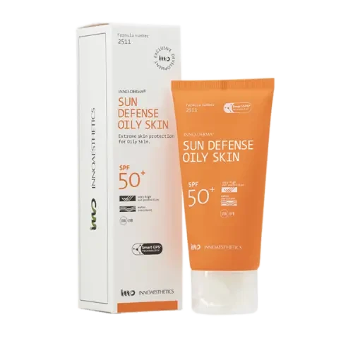Сонцезахисний крем з матуючим ефектом SPF 50+ для жирної шкіри INNOAESTHETICS UVB/UVA for Oily Skin 60 мл