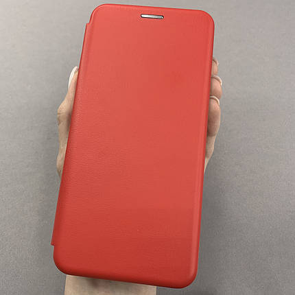 Чохол-книга для Xiaomi Redmi 9Т книжка з підставкою на телефон сяомі редмі 9т червона stn, фото 1