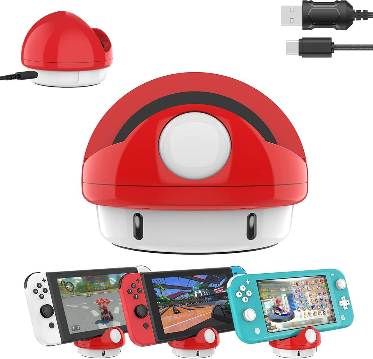 Сток Міні-зарядна док-станція для Switch/Switch Lite/Switch OLED, фото 1
