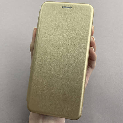 Чохол-книга для Xiaomi Redmi 9Т книжка з підставкою на телефон сяомі редмі 9т золота stn, фото 1
