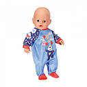 Одяг для ляльки BABY born - Святковий комбінезон (синій) 831090-2, фото 2
