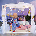 Одяг для ляльки BABY born - Святковий комбінезон (синій) 831090-2, фото 5