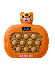 Поп Іт електронна іграшка антистрес Тигр Pop it Fast Push