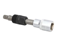 Головка для генератора M10x113 REWOLT (T1135-M10) Ключ 12-гранний для шківа генератора, Насадка для генератора